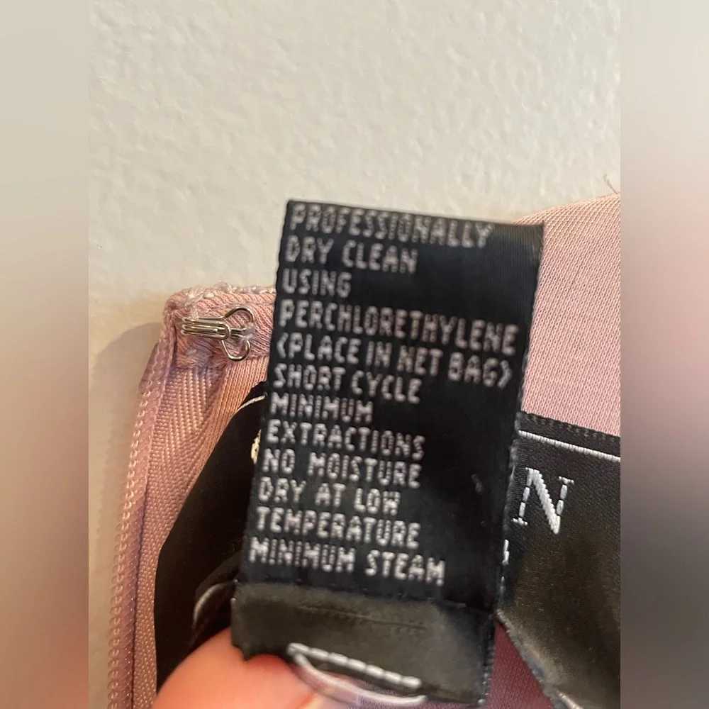 Vintage Carmen Marc Valvo Form Fitting Evening Cocktail Party Dress • Size 8 - Picture 7 of 8